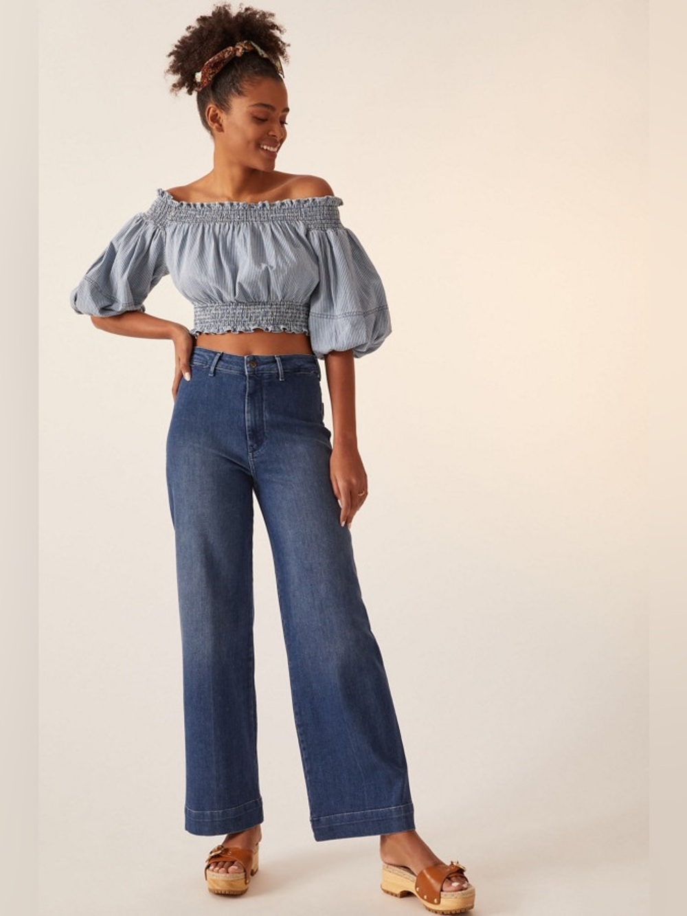 Pilcro Skipper Wide-leg jeans - 31P